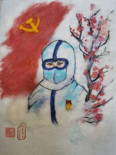 鲁氏棉花画——我是党员——鲁彦君.jpg